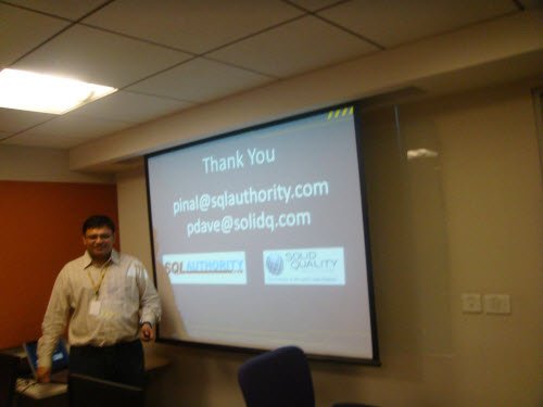 Hyderabad UG Index Presentation by Pinal Dave